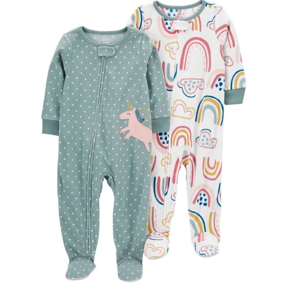 Carters 2 pack fleece pajama